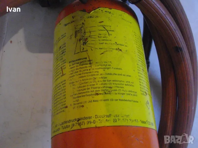 35см НЕМСКА ГАЗОВА ГОРЕЛКА ПРОПАН-БУТАН С БУТИЛКА МАРКУЧ И КЛАПАН РЕГУЛАТОР НАЛЯГАНЕ ПОЧТИ НОВА , снимка 11 - Други инструменти - 48112185