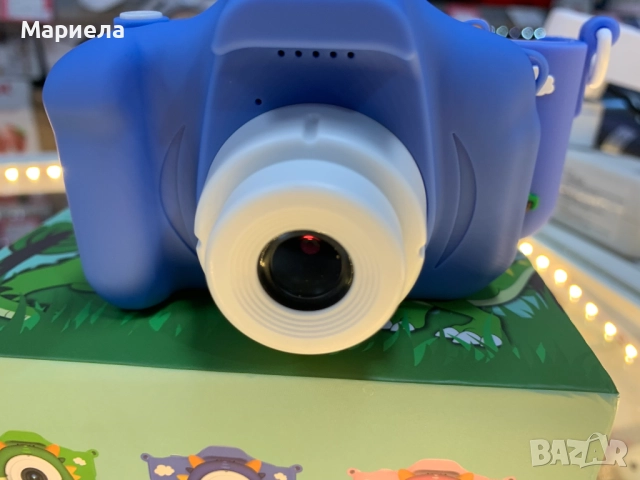 GREENKINDER Детска камера 2.0” екран с двоен обектив 64BG / Вградени игри, снимка 13 - Други - 52051427