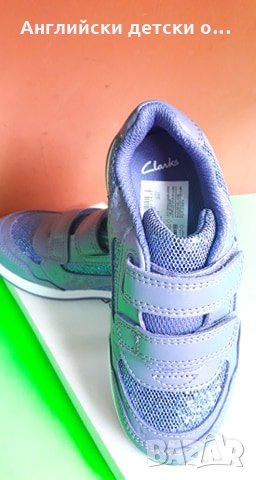 Английски детски маратонки естествена кожа-CLARKS, снимка 4 - Детски маратонки - 28479014