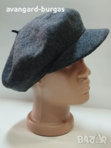  Дамска вълнена шапка каскет 170 avangard-burgas , снимка 2 - Шапки - 48165813