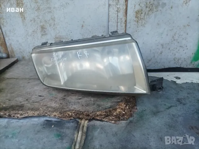 Десен фар за Шкода Фабия. 2000 год., снимка 7 - Части - 49819022