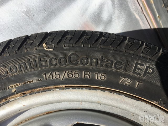 Гуми с джанти 15 3x112.5 за смарт smart, снимка 9 - Гуми и джанти - 32674936