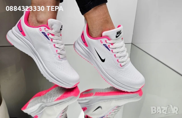 Nike Дамски и Мъжки Маратонки ТЕРА Дамски Мъжки Спортни Обувки Найк - Налични Различни Цветове, снимка 3 - Маратонки - 51292251