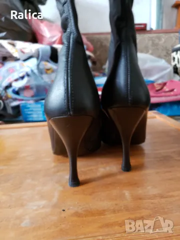 BEBE елегантни ботуши естествена кожа, снимка 5 - Дамски ботуши - 47372248