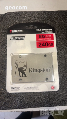 240GB 2.5" SSD Kinsgton SUV500 (S-ATAIII 6.0Gbps,TLC,7мм)