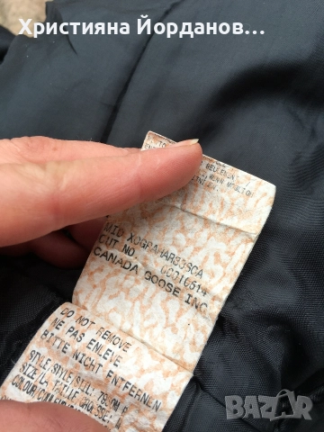 Парка Canada goose ,с пух и пера със забележки, снимка 6 - Якета - 52895927