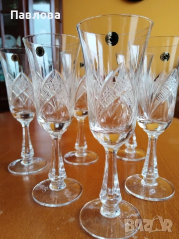 Кристални чаши серия Зорница 