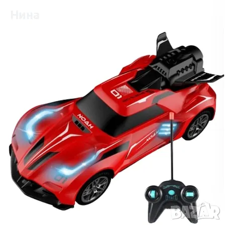 Радиоуправляема кола с турбо пушек