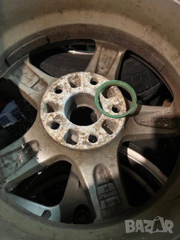 4бр. оригинални италиански алуминиеви джанти 16" 5х114,3мм 7J ЕТ35 модел GLO1706зимни гуми 205/55/16, снимка 12 - Гуми и джанти - 50214435