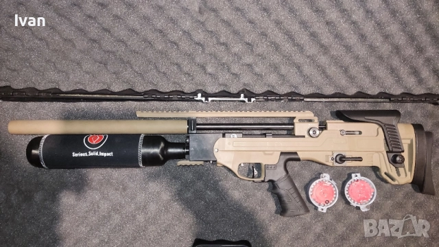 Въздушна PCP пушка Hatsan Factor BP 5.5, снимка 2 - Въздушно оръжие - 52513995