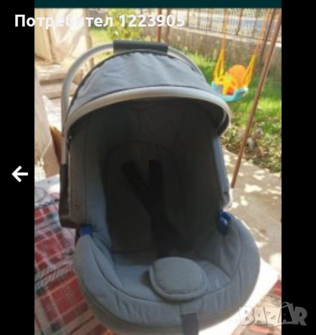 Детска количка Лорели Римини 3в1, снимка 3 - Детски колички - 52099535