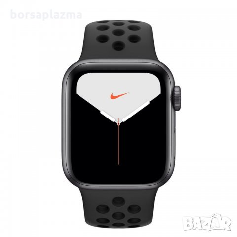 APPLE WATCH NIKE SPACE GRAY CASE/ANTHRACITE BLACK SPORT BAND 44MM SERIES 5, снимка 1 - Apple iPhone - 26666202