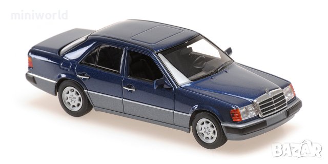 Mercedes-Benz 230E 1991 - мащаб 1:43 на Minichamps моделът е нов в PVC дисплей-кейс, снимка 1 - Колекции - 43377630