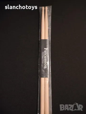  Комплект Барабанни Пръчки/Палки/ от Клен - Издръжливи, Балансирани и Реагиращи 7A Пръчки за Всички