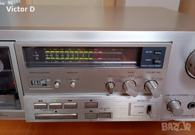 SONY TC-K71 - Триглав касетен дек, снимка 3 - Декове - 53322699