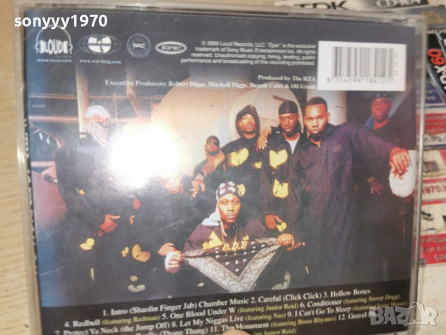 WU-TANG CLAN CD 1002261214, снимка 7 - CD дискове - 53425692