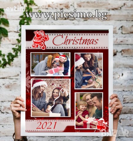 Коледен колаж, снимка 2 - Картини - 34916087