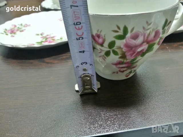 Стар английски порцелан чаши за чай кафе , снимка 4 - Антикварни и старинни предмети - 49146280