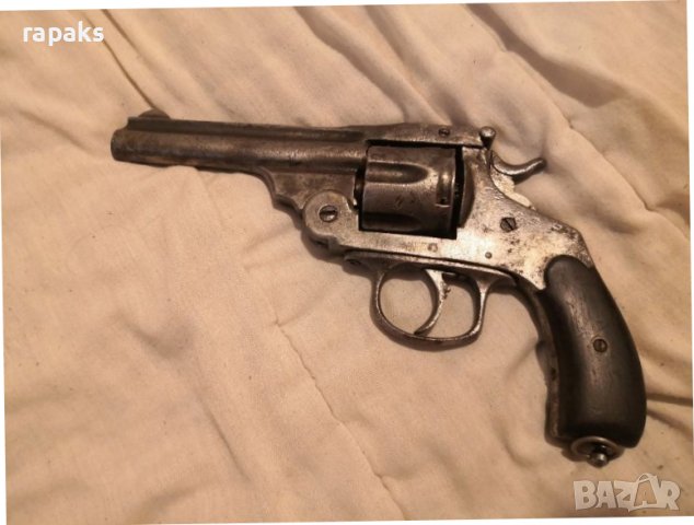 Револвер Смит и Уестън. Колекционерско оръжие, пистолет, снимка 2 - Антикварни и старинни предмети - 38808031