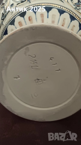 Керамична декоративна кана, 2,5 л, снимка 7 - Антикварни и старинни предмети - 52787685