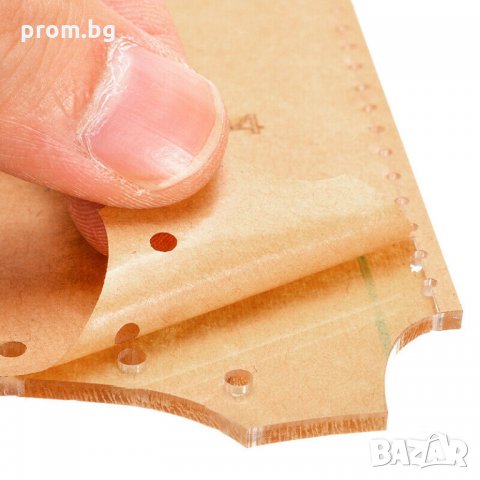 акрилен шаблон за шиене на обувка ключодържател, буйки, снимка 5 - Други инструменти - 32606790