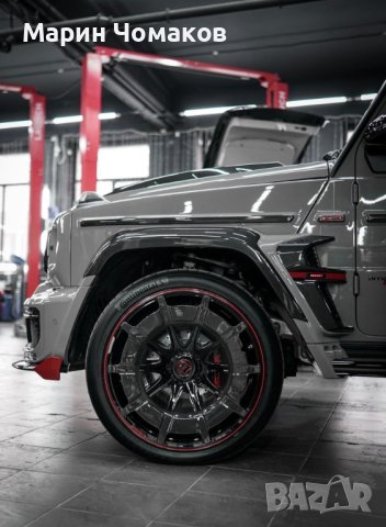 Ковани джанти 23 цола Rocket карбон Mercedes G-class W464 W463, снимка 10 - Гуми и джанти - 42992594