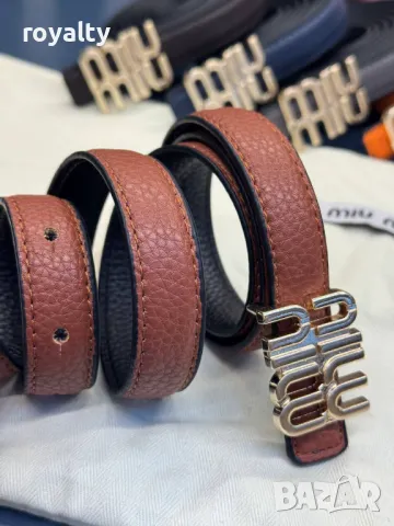 Miu Miu естествена кожа колани , снимка 2 - Колани - 49478738