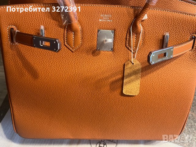 Чанта Hermes birkin, снимка 5 - Чанти - 43424336