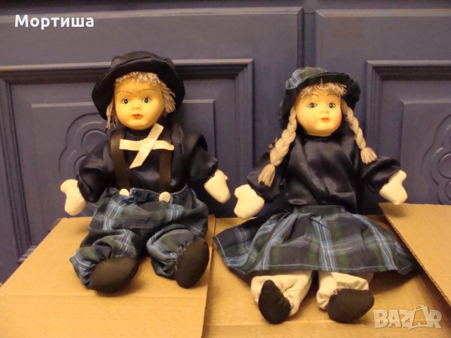 Колекционерски порцеланови кукли Двойка Бавария 