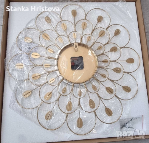 Стенен часовник Цвете., снимка 3 - Стенни часовници - 52827336