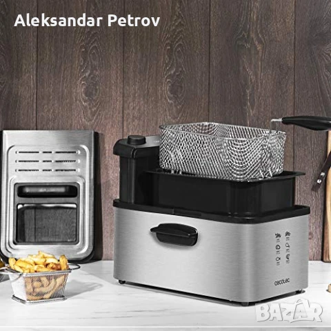 фритюрник Cecotec CleanFry Infinity 3000 Full Inox. , снимка 5 - Фритюрници - 50833010