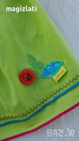 Детска рокля Catimini  размер 74-80см., снимка 4 - Бебешки рокли - 37468656