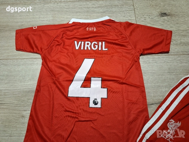 Детски екип на Ливърпул #Върджил Ван Дайк #4# сезон 25/26!, снимка 2 - Футбол - 52201858