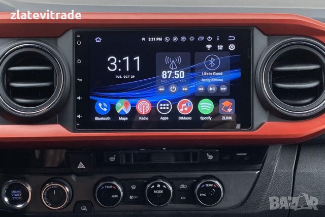 Toyota Rumion, Rukus, Scion 2007-2015 - 9" Андроид НАВИГАЦИЯ, снимка 2 - Навигация за кола - 33225955