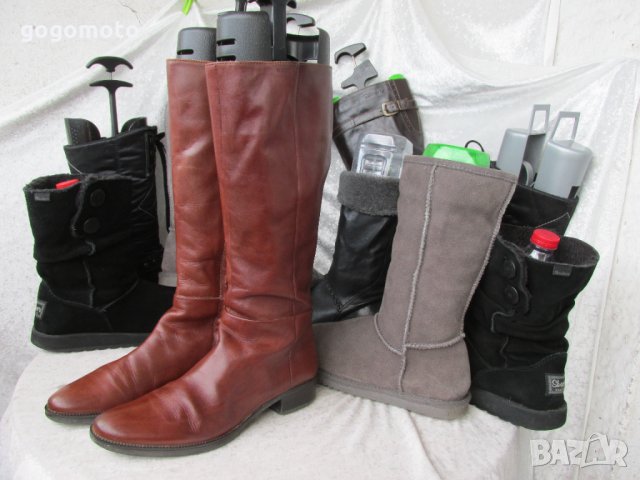 дамски ботуши GEOX® original, 100% супер висококачествена естествена кожа,N- 38 - 39 - кафяви, снимка 5 - Дамски ботуши - 35649506