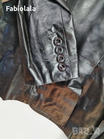 Zara leather blazer M, снимка 3 - Сака - 44061775