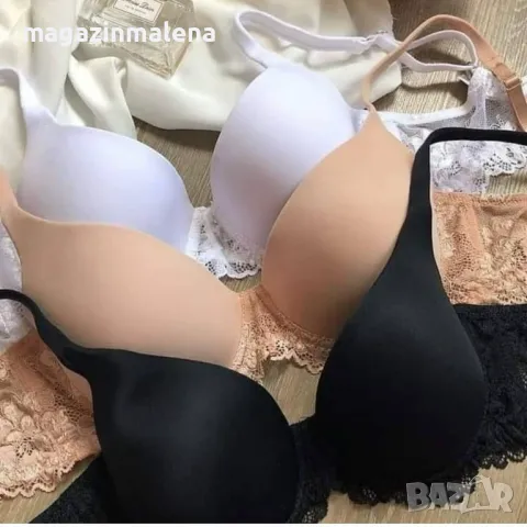 Lormar 75B,80B,85B,90B,70C,75C,8C,85C,90C,70D,75D,80D,85D черен,телесен,бял сутиен Лормар , снимка 8 - Бельо - 18859471