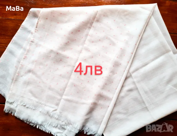 Дамски ШАЛОВЕ, правоъгълни, използвани, снимка 5 - Шалове - 49336469