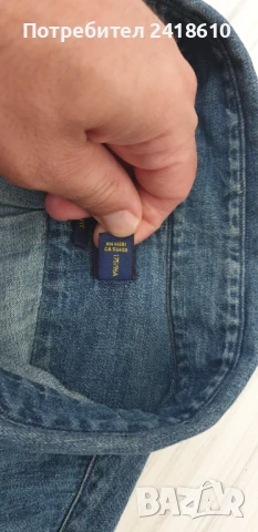POLO Ralph Lauren Slim Fit Cotton Mens Size M ОРИГИНАЛ! Мъжка Дънкова Риза!, снимка 3 - Ризи - 51103862