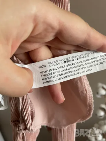 Zara Бомбър розово яке, М размер, снимка 7 - Якета - 48000957