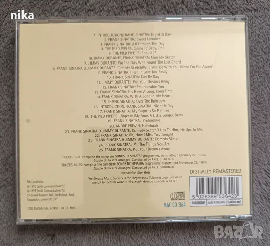 CD Франк Синатра и Джими Дуранте, Frank Sinatra and Jimmy Durante, снимка 3 - CD дискове - 47730739