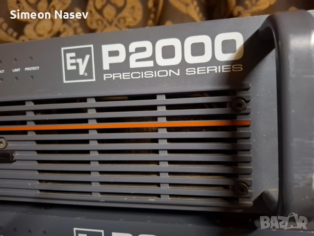 Продавам Професионален усилвател Electro-Voice P2000, снимка 3 - Ресийвъри, усилватели, смесителни пултове - 52775529