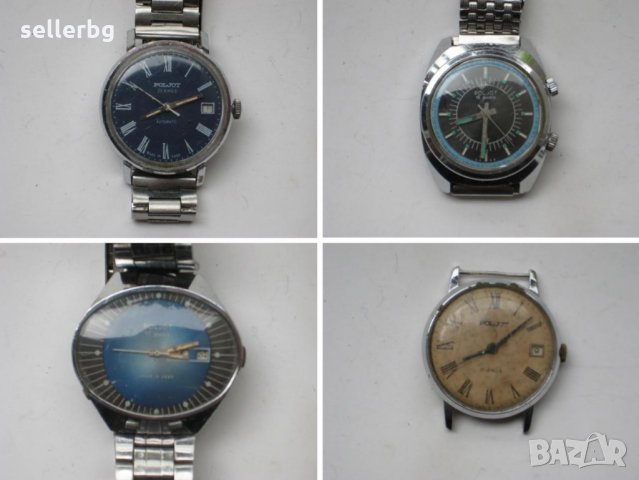 Ръчни часовници Полйот Poljot от 80-те години, снимка 4 - Мъжки - 27498960