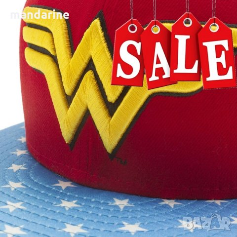 ПРОМО 🍊 NEW ERA 🍊 Оригинална шапка WONDER WOMAN размер: 7½ нова с етикети, снимка 9 - Шапки - 10762888