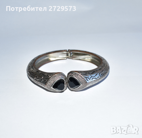 Стара Дамска Гривна - Цвят Сребро