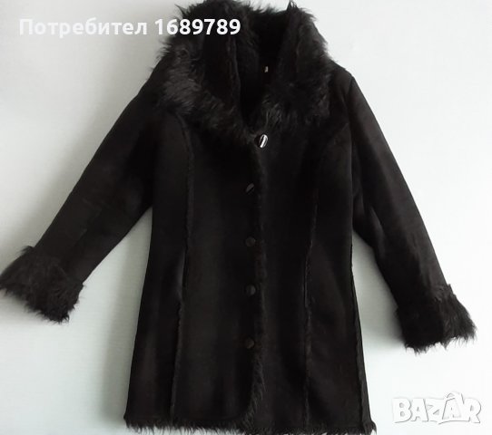 Дамско зимно палто тип кожух