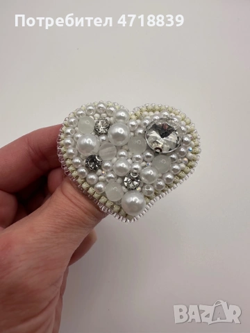 Ръчно изработени брошки , снимка 3 - Други - 53293684