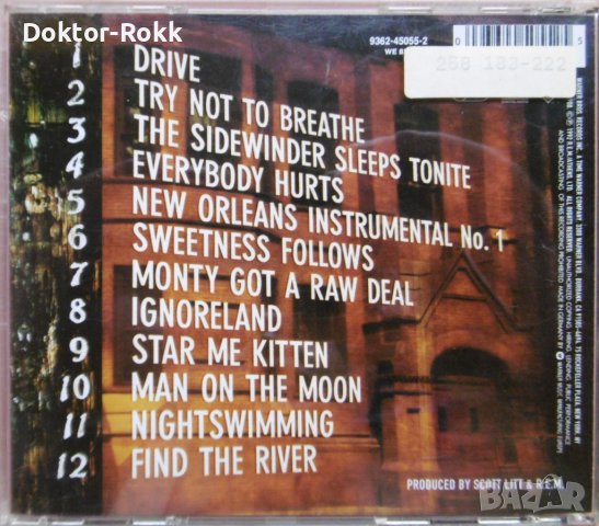 R.E.M. – Automatic For The People (CD) 1992, снимка 2 - CD дискове - 38373531