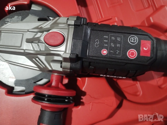 Ъглошлайф с плоска глава Parkside Performance PPWSFA 20-Li С4 -5г.гаранция, снимка 9 - Други инструменти - 52744217