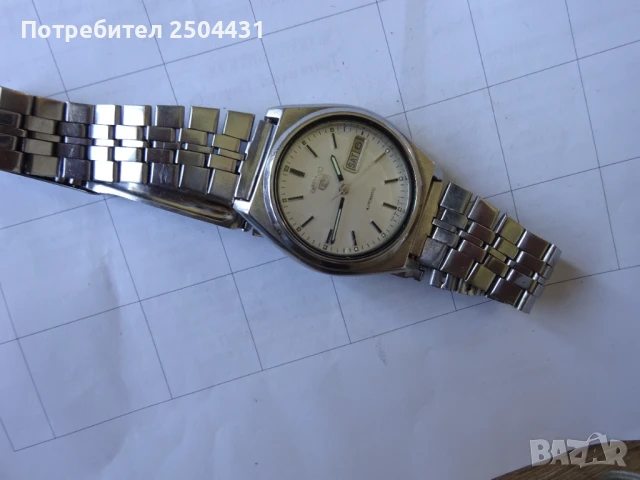 сеико5 автомат, снимка 4 - Мъжки - 50667565